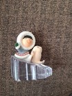 1990 Hallmark Frosty Friends 11 Ice Sliding Keepsake Ornament QX4396 NO BOX — photo 1