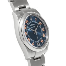 ROLEX Air-King 114200 blue concentric WATCH 716222 3