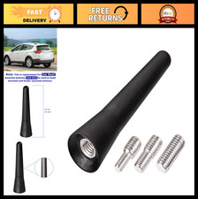 Short Rubber Car Radio Antenna Mast 2.5 - Universal Fm Am Roof-mounted Antenna