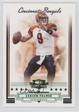 2006 Donruss Threads Retail Green 13/100 Carson Palmer #146 v1i