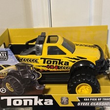NIB 2025 TONKA STEEL CLASSICS 4X4 PICK UP TRUCK