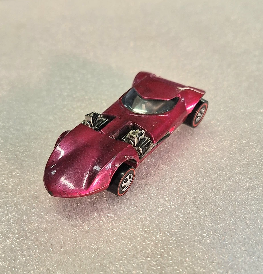 Hot Wheels Redline 1969 Twin Mill en Difícil de Encontrar Rosa Cremoso, Absolutamente Hermoso, En Foto 2 de 4