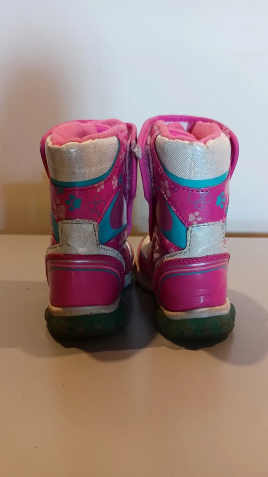Botas de Nieve Paw Patrol Rosa/Azul/Blanco Niño Pequeño Talla 8 Foto 3 de 4