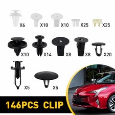 Clips Fender Trim Push Pin Rivet Bumper Door Panel Retainer Fastener For Toyota