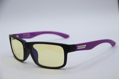 NEW GUNNAR OPTIKS ENIGMA WAKANDA FOREVER BLACK PURPLE AUTHENTIC SUNGLASSES 58-18