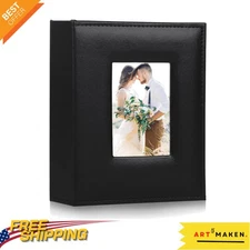 Elegant Slide-In Photo Album for Weddings & Anniversaries - 4x6 200 Pages