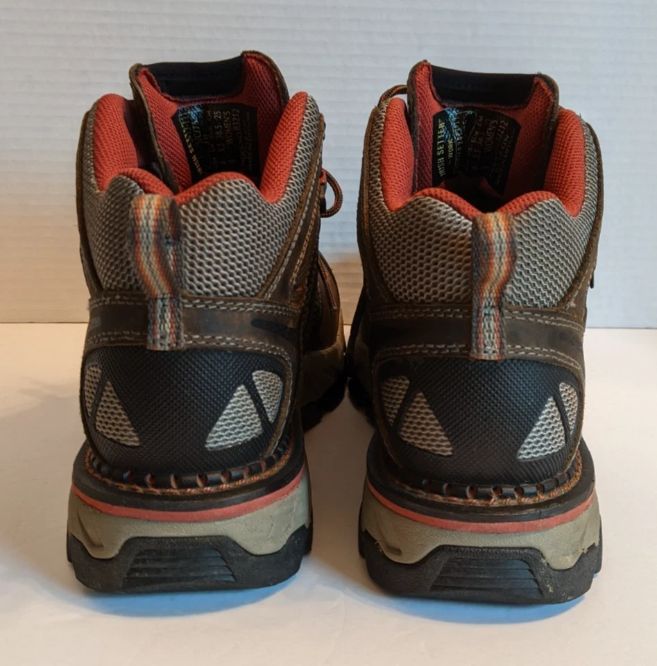 Red Wing Irish Setter Crosby 安全鞋头远足工作靴女式 8 B 码 — 第 4/4 张图片