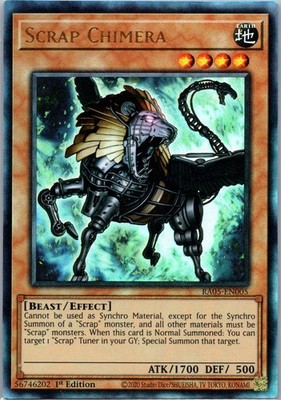 Scrap Chimera (Ultimate Rare) RA05-EN005 NM