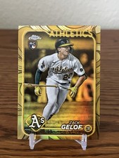 2024 Topps Gilded Collection Zack Gelof /99 #107 Athletics RC