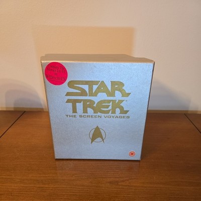 Star Trek The Screen Voyages VHS Boxed Set 6 Tapes 1991  Rare Item Vintage
