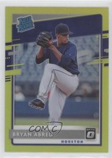2020 Panini Donruss Optic Rated Rookies Retail Lime Green Prizm Bryan Abreu 00gy