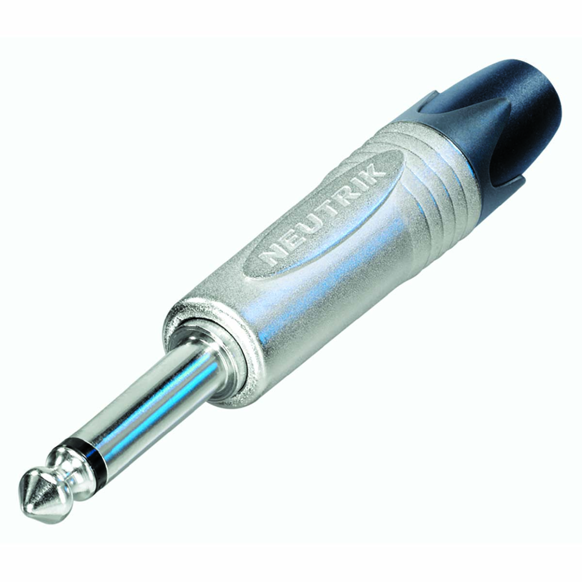Fiche Jack Neutrik de haute precision avec boitier robuste metallique argent