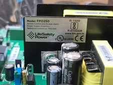 LifeSafety Power FPO250 250w Power Supply Board 20A/12V or 10A/24V A01-007