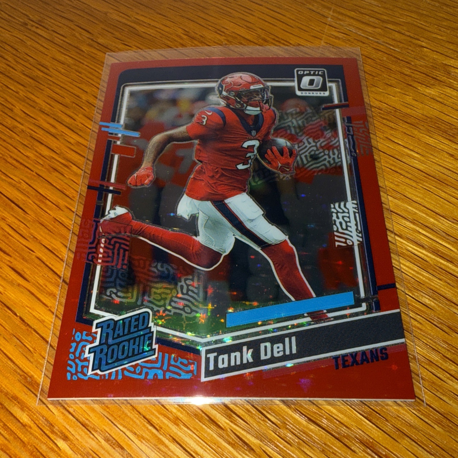 2023 Panin Optic Football TANK DELL RATED ROOKIE RED STARS #245