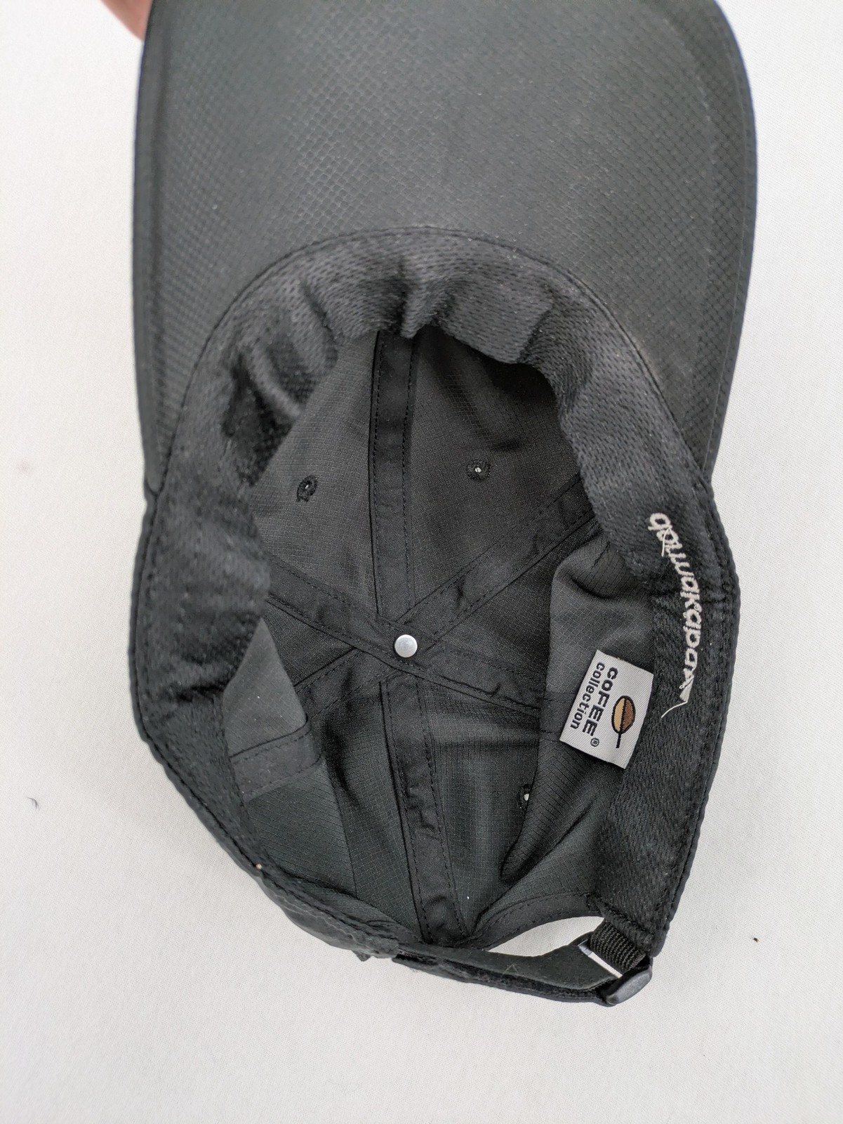 Dormakaba Herren Baseball Cap Mütze schwarz Logo Strapback COFEE Collection image 4