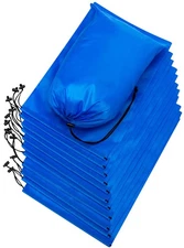 Drawstring Bag - Nylon Cinch and Ditty Stuff Pouch with Toggle (10 x 15-12