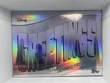 2025 TOPPS DISNEY WONDER GREETINGS THE ENCHANTED FOREST #GF-18