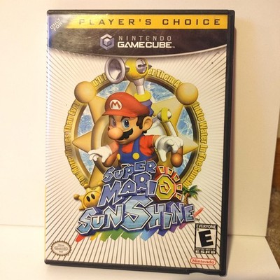 Super Mario Sunshine (Nintendo GameCube, 2002) Complete in Box CIB w/ Manual
