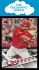 Scott Schebler 2017 Topps #310 Cincinnati Reds Baseball Card