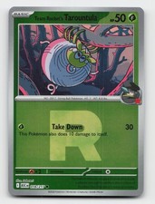 Team Rocket's Tarountula (Team Rocket) 018/217 Ascended Heroes Reverse Holo NM