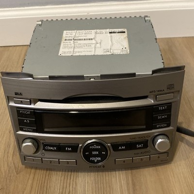 OEM Subaru Outback Radio CD Player 2010 AM/FM MP3 WMA Factory Stereo 