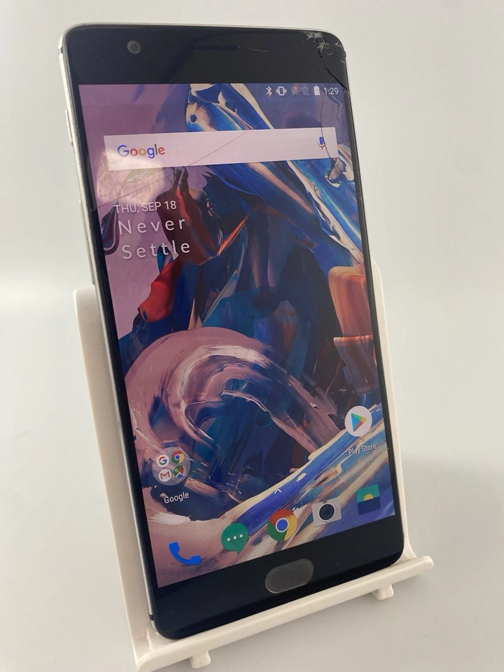 OnePlus 3 Grey Unlocked 64GB 5.5" 16MP Android Touchscreen Smartphone Fault #C03 - Image 3 of 4