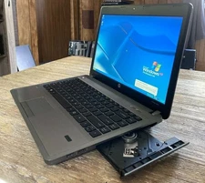14.1" HP Probook 4430/40 Laptop Vintage Windows XP 32 Bit 2ghz 4gb 128gb SSD DVD