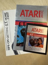E.T. The Extra-Terrestrial – Jeu Atari 2600, Boîte Et Cartouche, PAL