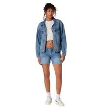 Pepe Jeans Siouxie Damen Denim Boyfriend Shorts W28