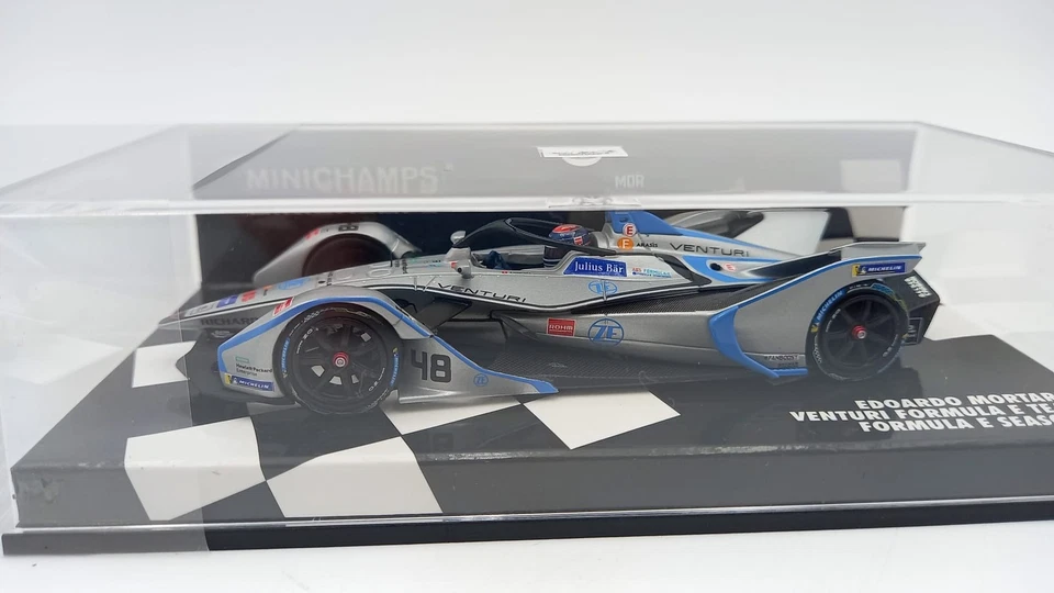  MIN414180048 Minichamps Edoardo Mortara Venturi Formula E Season 5 1/43 - Immagine 3 di 4