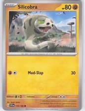 2023 Silicobra Common SV01: Scarlet & Violet Base Set 119/198 NM Normal LP-NM