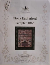 Cross Stitch Pattern - Fiona Rutherford Sampler 1866 - The Wishing Thorn