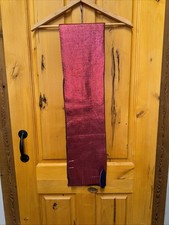 Scoop Sequined Scarf Burgundy 61  Long - Ready For A Night Out 