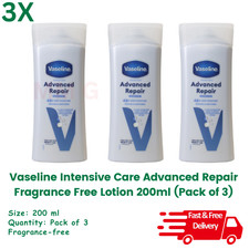 Vaseline Intensive Care Advanced Repair Body Lotion 200ml - (Pack of 3)