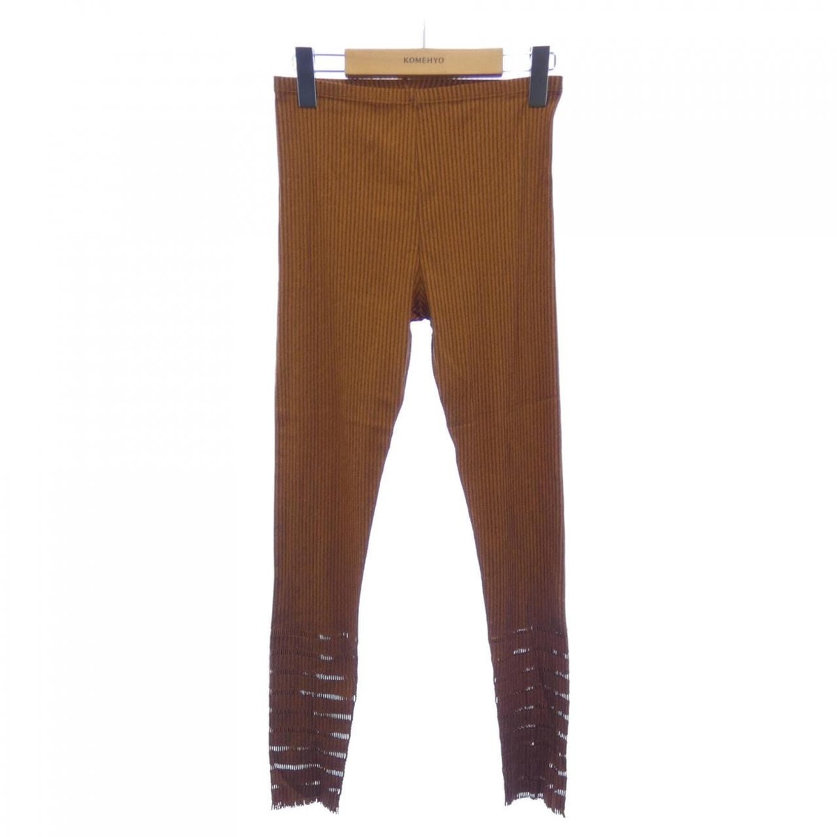Pleats Please ISSEY MIYAKE Pants SIZE 5 Brown PP22LF901 | eBay