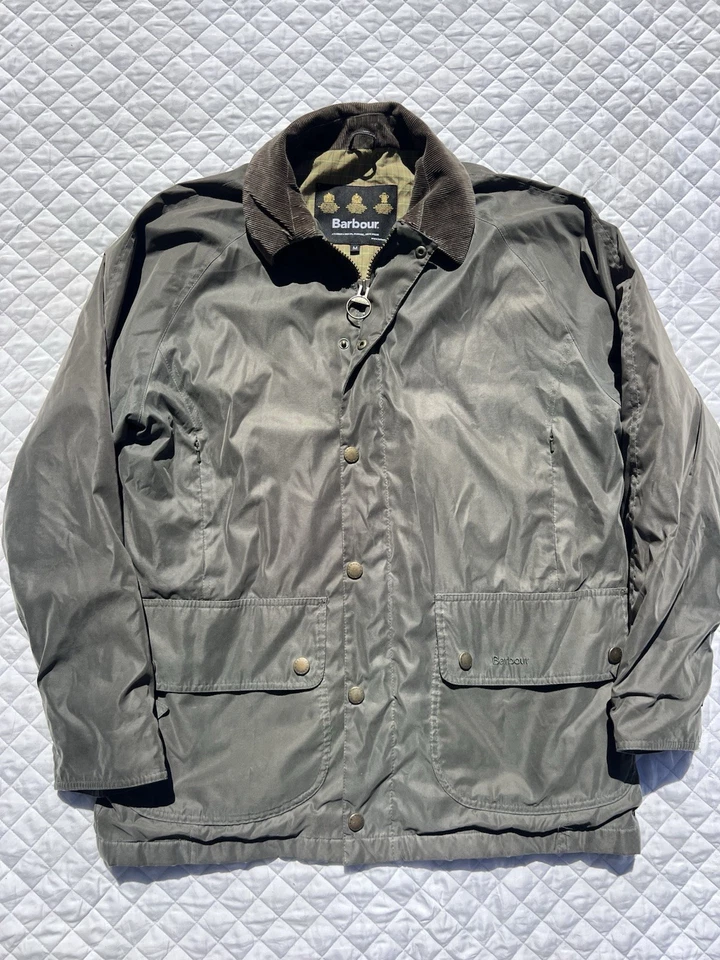 Водонепроницаемая куртка Barbour T342 BEAUCHAMP Chore TRAVEL размер средний оливковый зеленый - Изображение 2 из 4