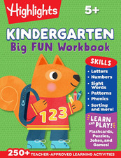 Kindergarten Big Fun Workbook: Kids Workbook with Tracing Worksheets, Alphabet P