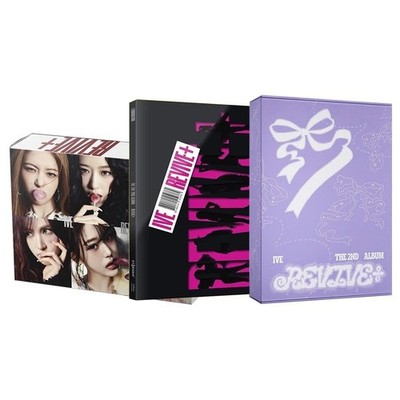 IVE [REVIVE+] The 2nd Album/CD+Foto Buch+2 Karte+Poster+Sticker+POB+GIFT SEALED