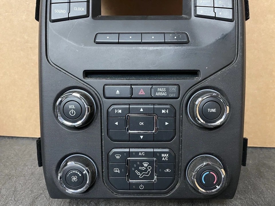 Ford F150 2013-2014 radio control bisel climático OEM #C587 Foto 3 de 4