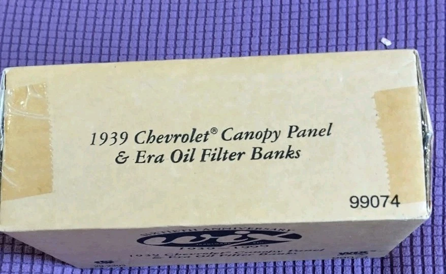 1939 Chevrolet Canopy Panel & Era Filter Coin Banks / Cars New Original Seal  - Image 2 of 4