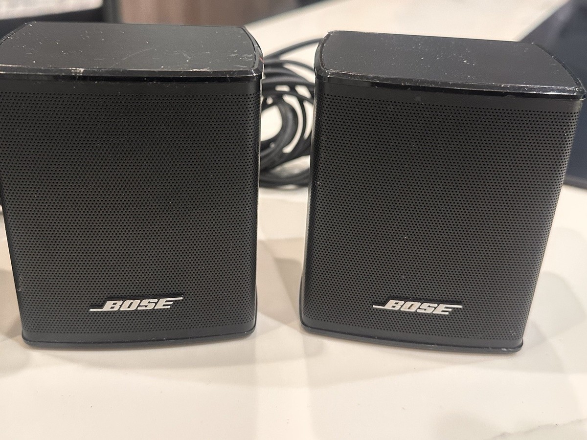 Bose Virtually Invisible 300 Set Of 3 Cube Surround Speakers Only