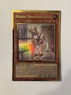 Nurse Dragonmaid MAGO-EN020 Maximum Gold 1st Edition