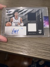 Ja Morant 2019 2020 Panini Black Rpa Rookie Dual Patch Auto Card