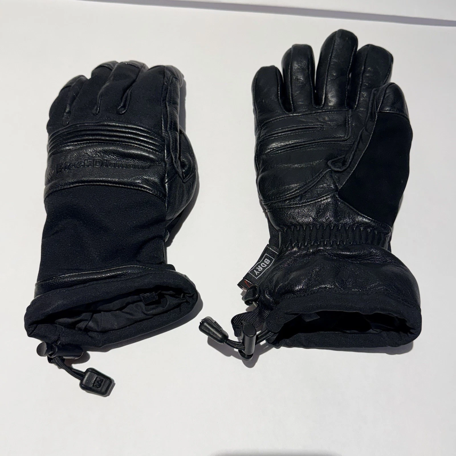 Black Diamond Gloves XS Real Leather Goat Skin Winter Snow Ski Snowboard