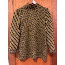 Emanuel Ungaro Parallele Paris vintage sweater Medium knit wool tunic 90s retro