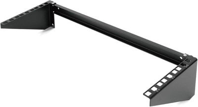 3U Vertical Wall Mount Rack and Bracket for 19'' Rack Mount Network and Server Eq