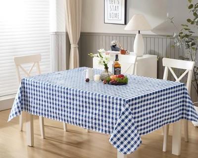 52 x 70 Inch Rectangle Vinyl Tablecloth with Flannel Backing, Bistro Tavern C...