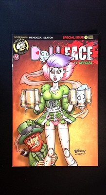 Doll Face #1, Special Issue St. Patricks Day Variant, Action Lab Mendoza