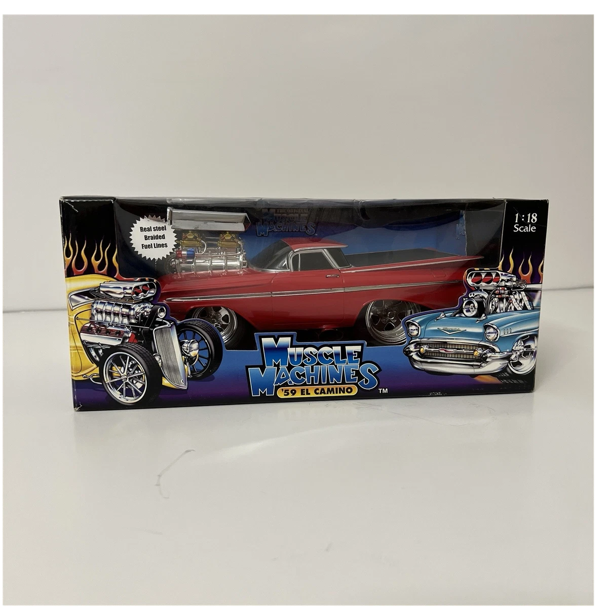 Muscle Machines Chevrolet Car 1:18 Scale Diecast & Toy Vehicles