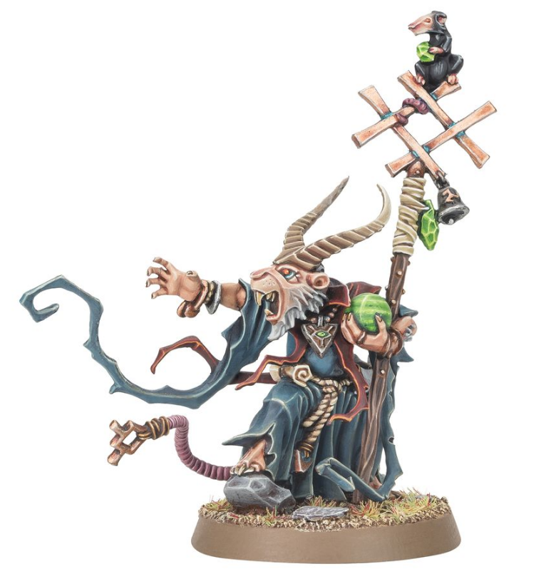 Warhammer Age of Sigmar Grey Seer / Grauer Prophet